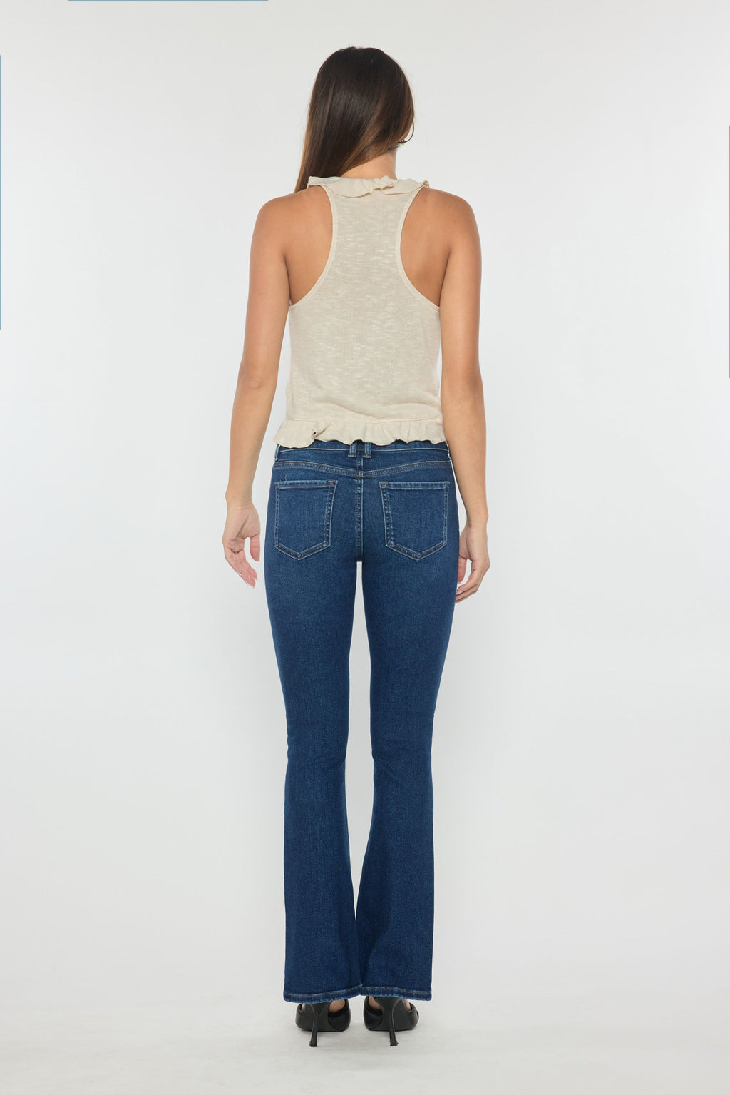 Mid Rise Bootcut Jeans